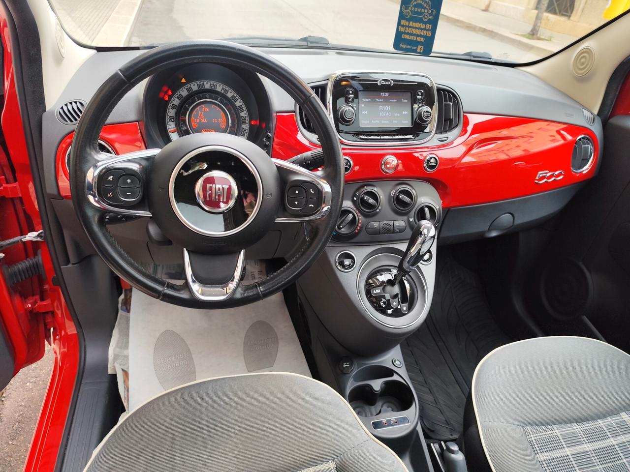 Fiat 500 1.2 EasyPower GPL Lounge AUTOMATICA