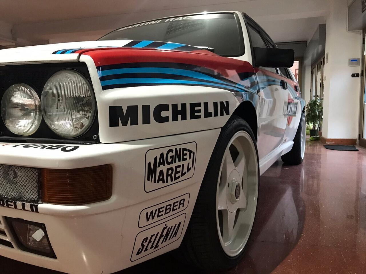 Lancia Delta 1.6 turbo HF livrea Martini kit Evo