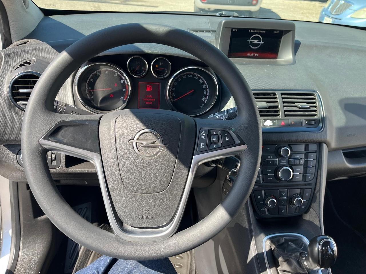 Opel meriva -1.4 t.benz/gpl-120 cv-2016
