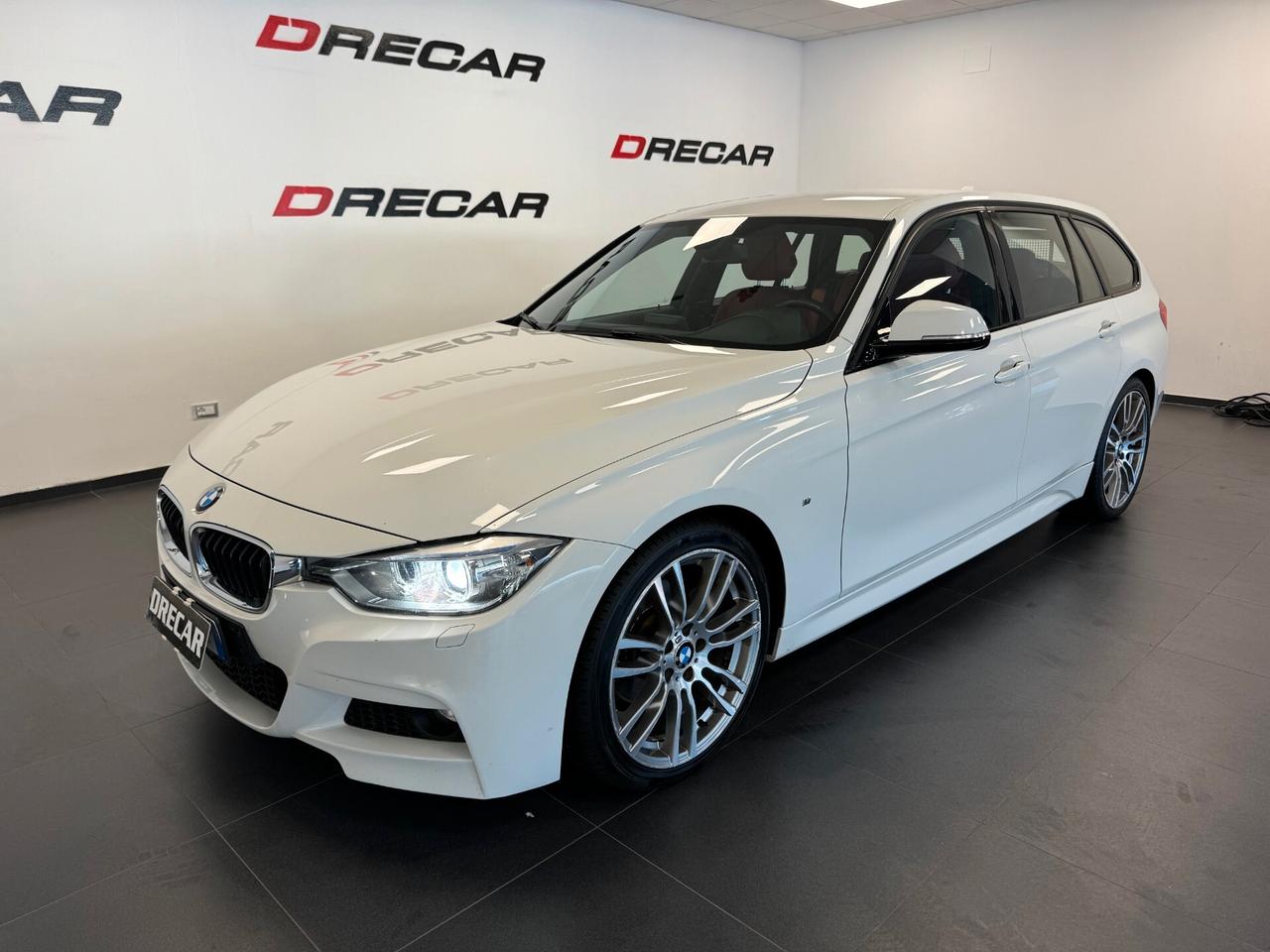 Bmw 320 320d Touring Msport AUTOMATICO 19" PELLE ROSSA