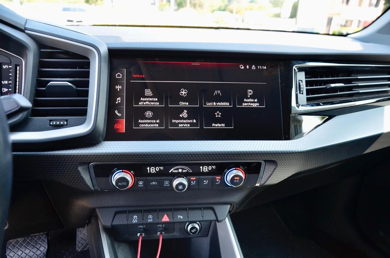 AUDI A1 SPB 30 1.0 TFSI S-LINE EDITION 110cv S-TRONIC, UFF ITALIANA, UNICOPROPRIETARIO, SERVICE AUDI, FARI LED, PERMUTE
