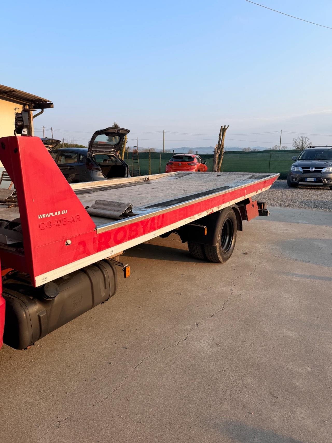 IVECO 35E10A CARRO ATTREZZI COME-AR – PIANALE ALLUMINIO + VERRICELLO