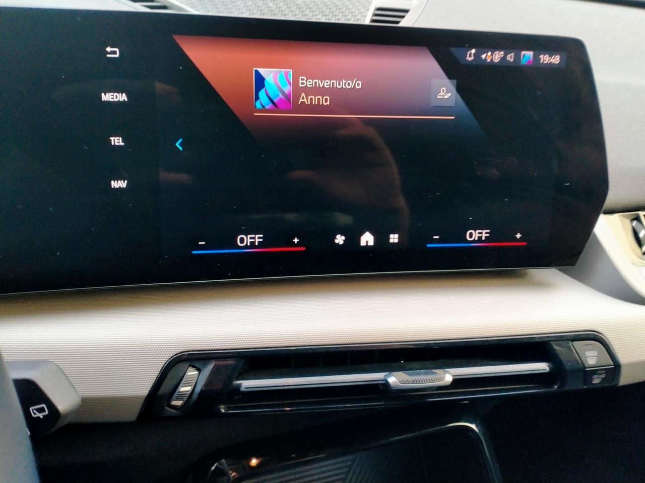 BMW X1 18D SDRIVE U11 150CV MODEL YEAR 2024 ANTIFURTO / APPLE CAR PLAY