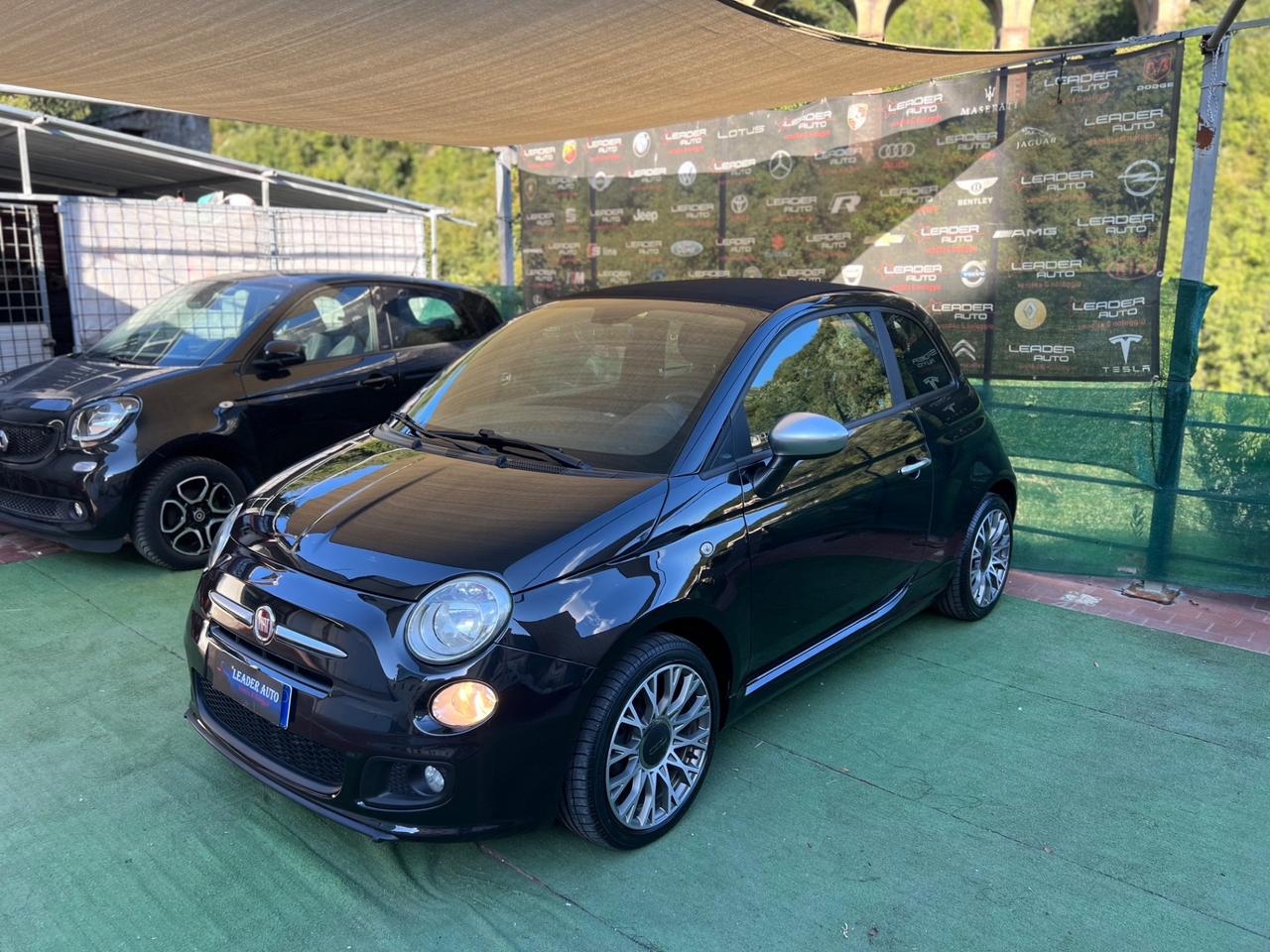 Fiat 500 C 1.2 S cabrio MISTO PELLE/BLOCK SHAFT