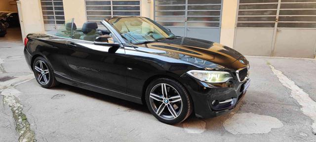 BMW 220 d Cabrio Sport PELLE-NAVI-LED-AUTOMATICA