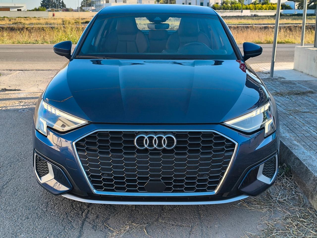 AUDI A3 2.0 TDI 116cv 05/2021 km49000 TAGLIANDI AUDI PELLE/NAV PLUS
