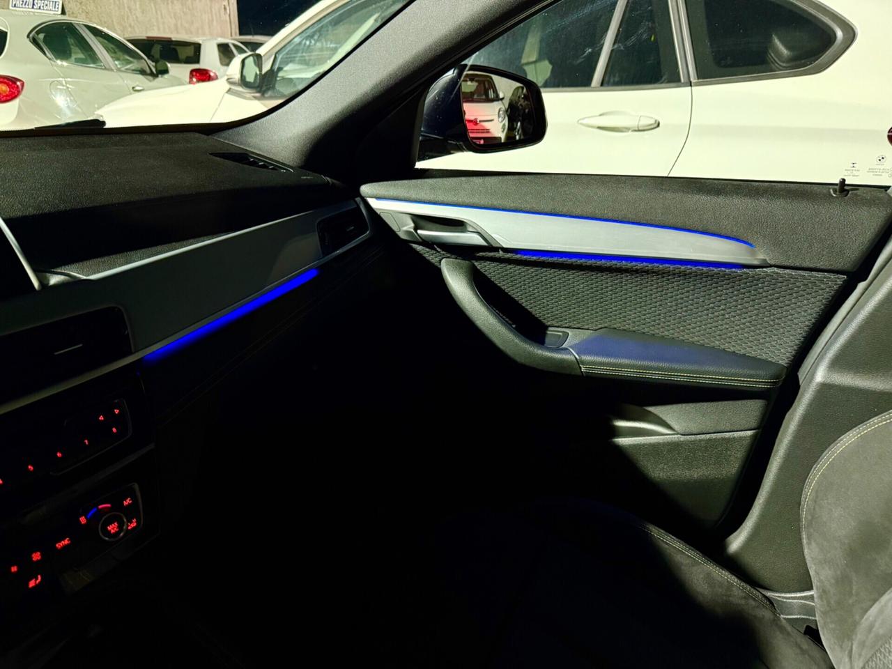 Bmw X2 xDrive20d Msport,LED multicolore,alcantara con cuc.gialle,cerchi neri,FULL OPTIONAL