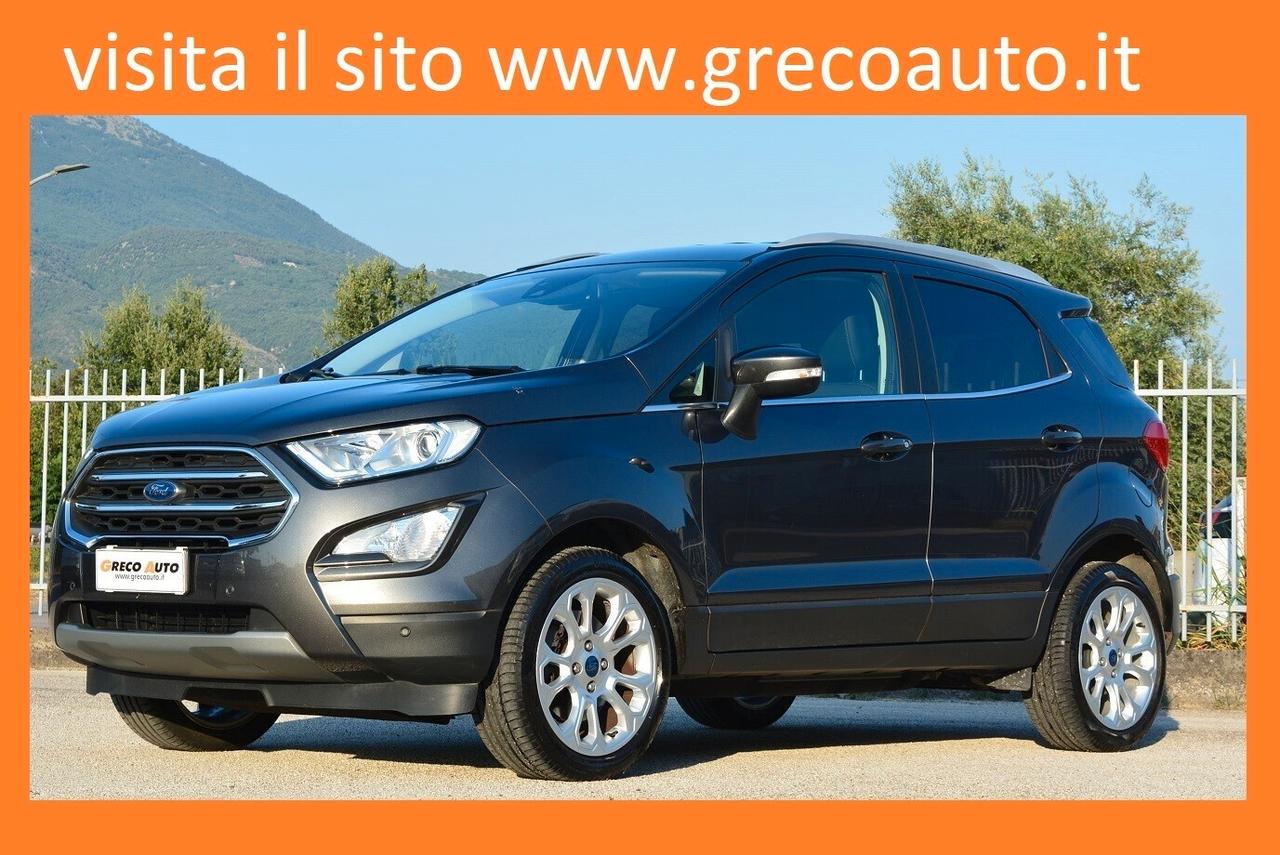 Ford EcoSport 1.0 EcoBoost 125 CV Start&Stop Titanium telecamera