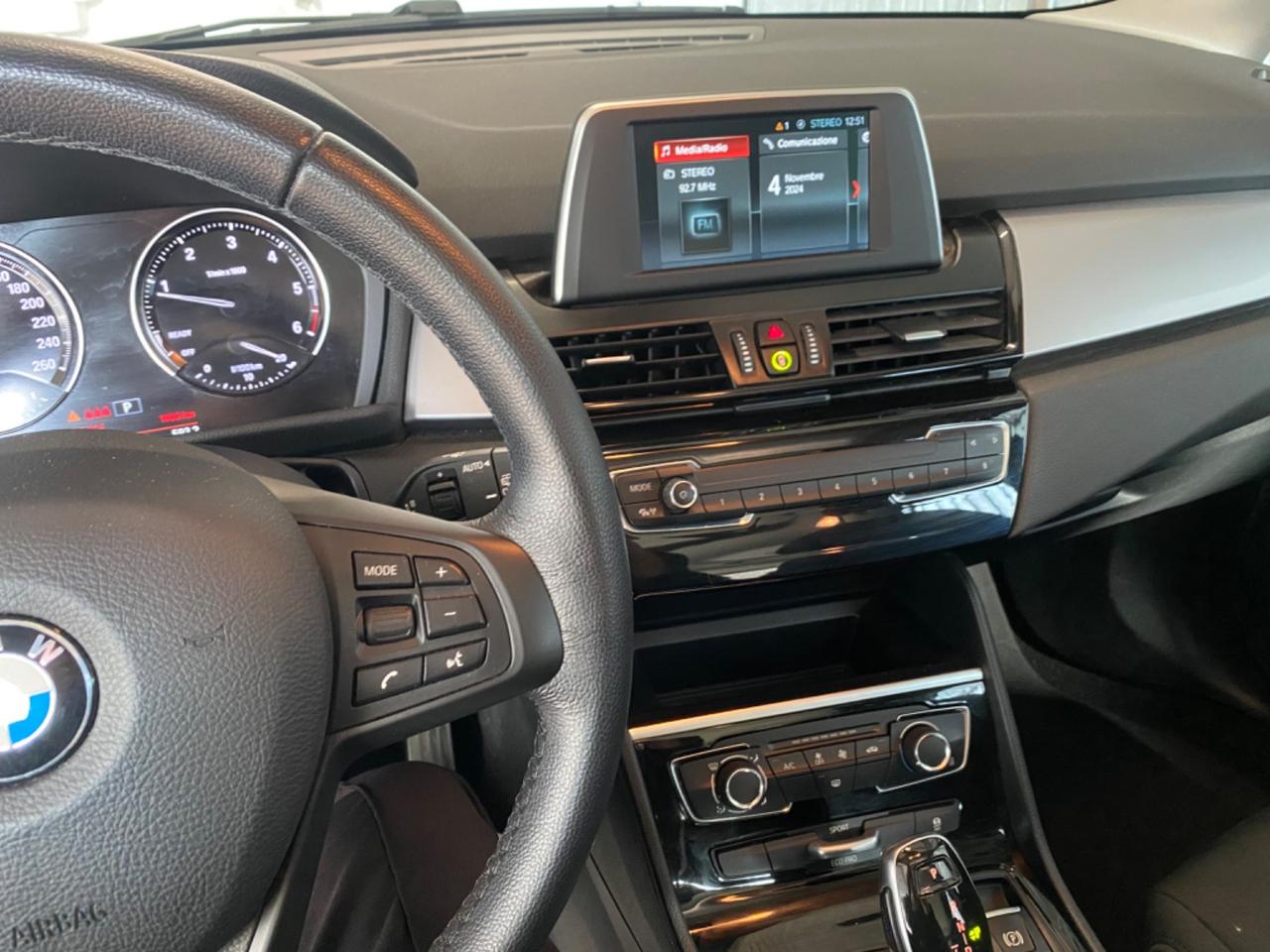 Bmw 218 218d Advantage aut. Solo 40 mila km