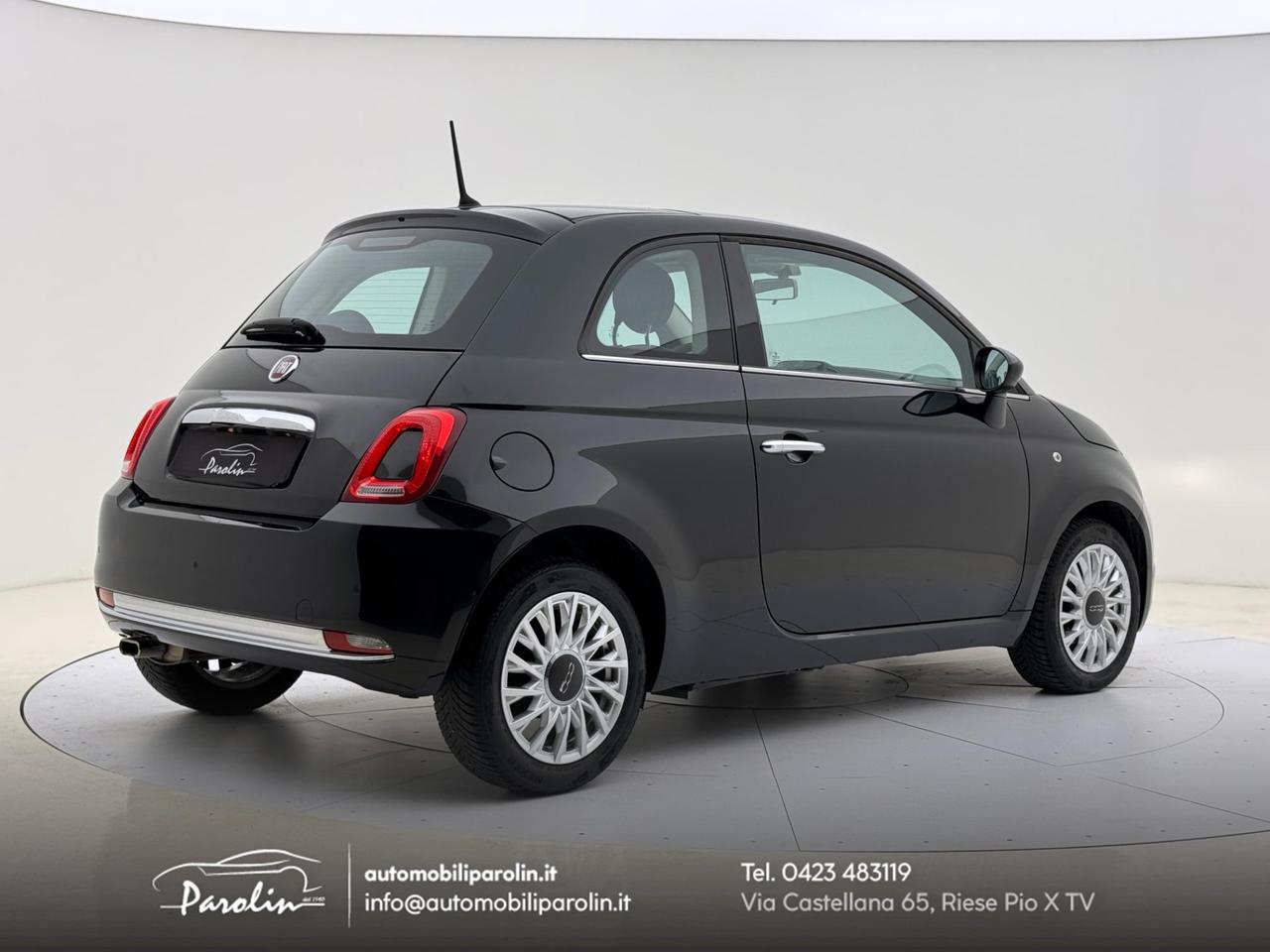 FIAT 500 1.2 S&S Lounge Tetto-Sensori-Ruotino