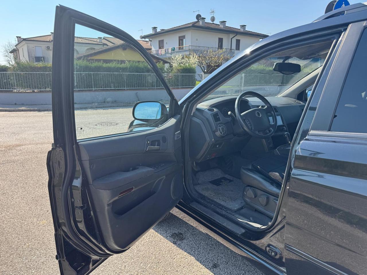 SSANGYONG KYRON 2.0 XDI 141CV AUTOMATICA 4X4 DIESEL NERA 2007