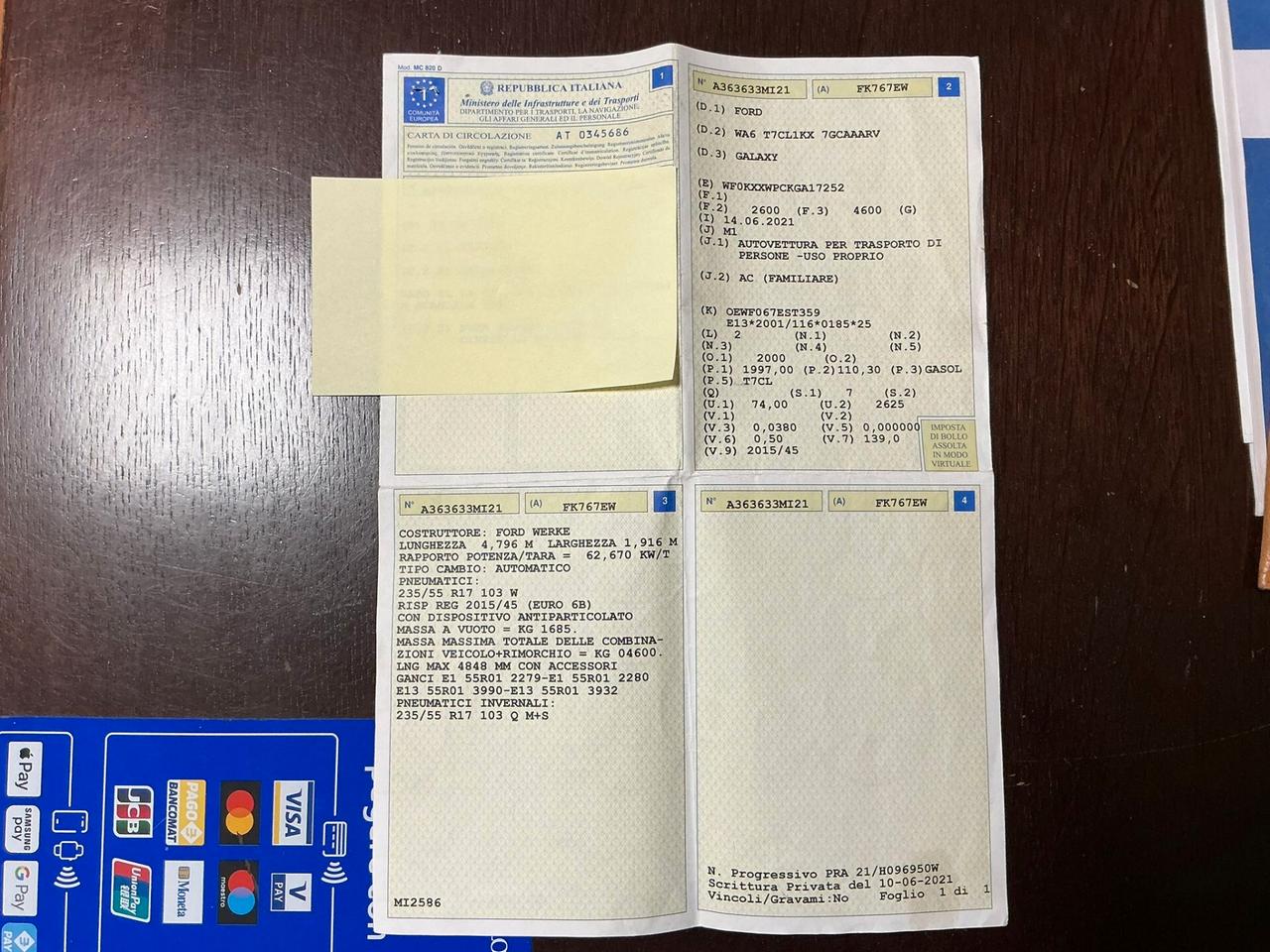 Ford Galaxy 2.0 TDCi Bi Turbo Start&Stop Powershift Tit. Business