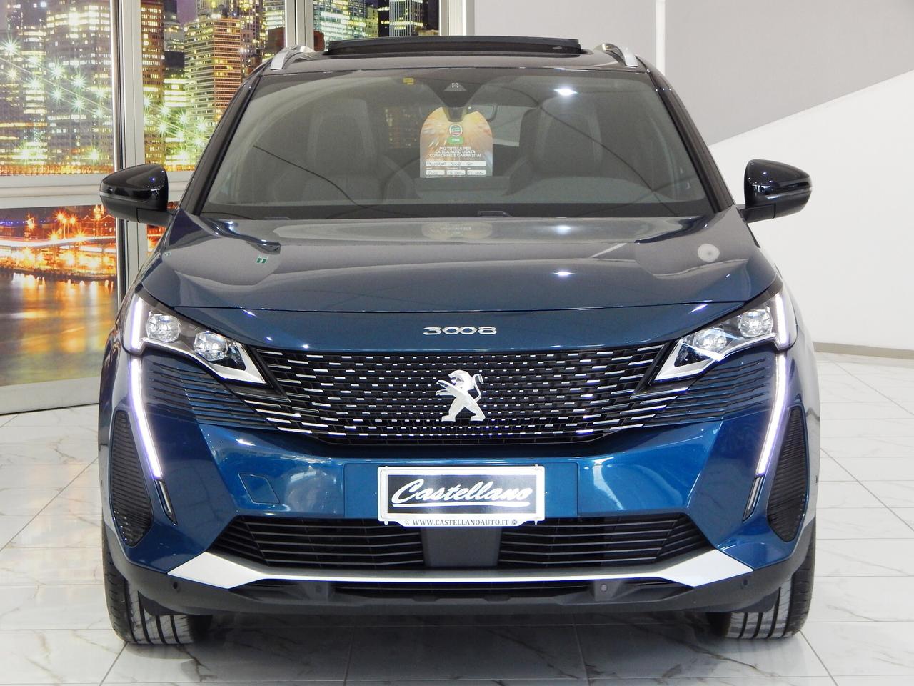 Peugeot 3008 1.5 bluehdi GT Pack S&S EAT8 TETTO-NAVI-PELLE-LED