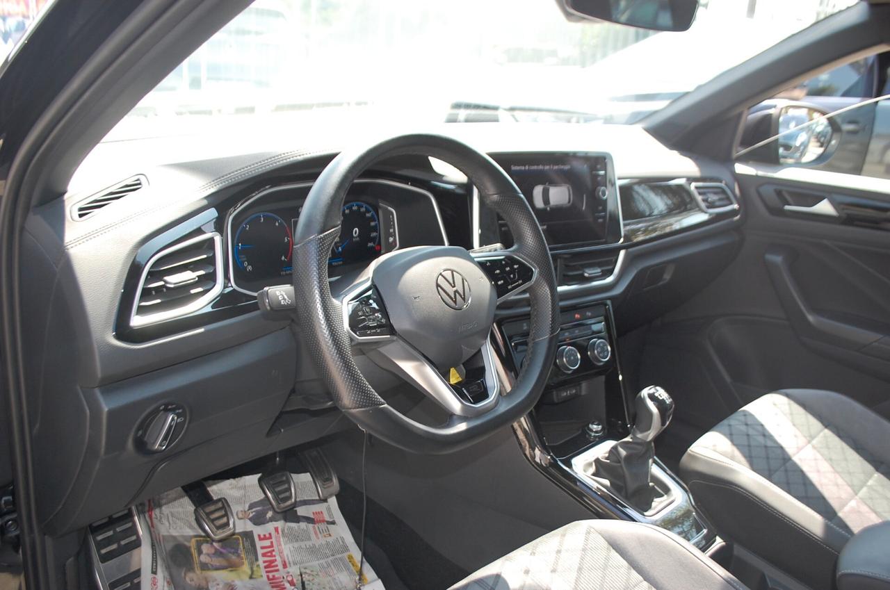 Volkswagen T-Roc 2.0 tdi 116CV R-Line Uff Italy USB Lega Led App