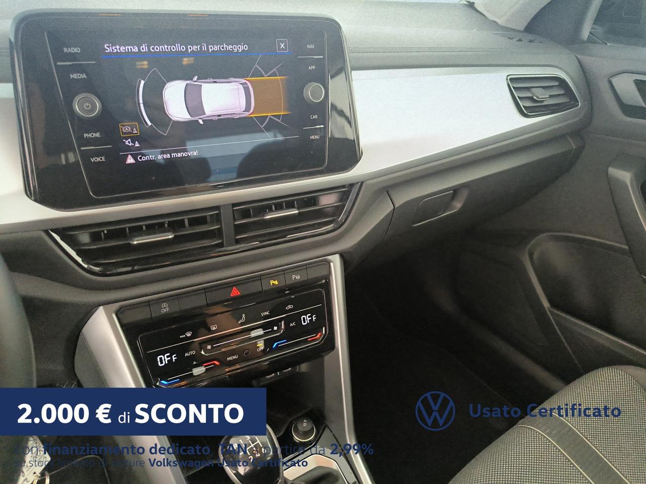 Volkswagen T-Roc 2.0 tdi life 115cv