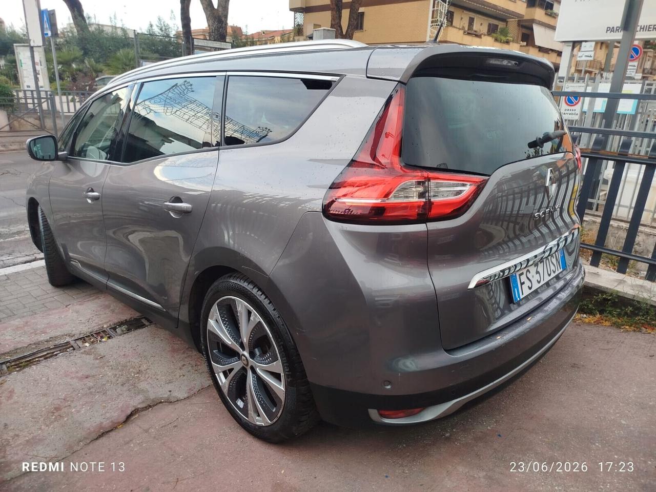 RENAULT GRAND SCENIC 7 P.TI 1.5hdi UNIPRO' AUTOM *PREZZO VERO* UNIPRO-PELLE-KM CERTI