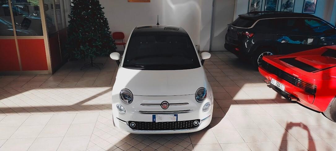 Fiat 500 1.0 Hybrid Dolcevita CLIMA AUTOMATICO CERCHI '16 NAVI FENDI SCHERMO TFT DIGITALE