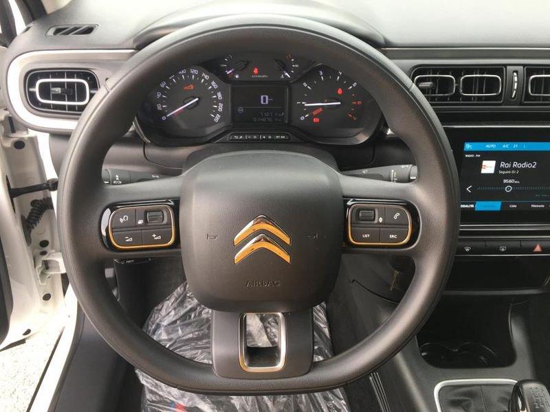 Citroën C3 PureTech 83 S&S Max 14.900 KM * CERCHI LEGA + VETRI SCURI