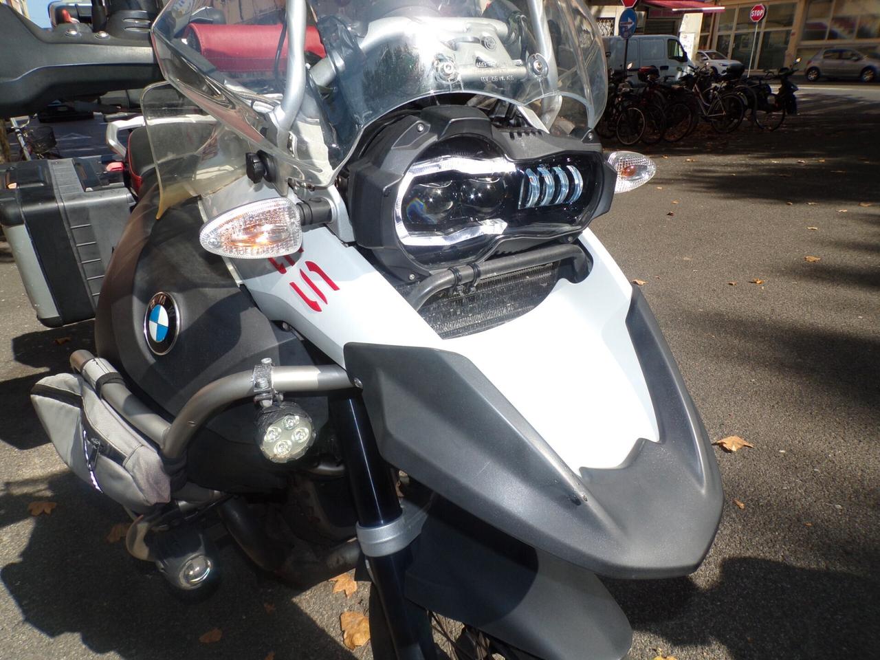 Bmw R 1200 GS Adventure DAKAR | TRIS BORSE ORIGINALI FARO ANT. A LED NAVI 4 FARETTI PROFONDITA'