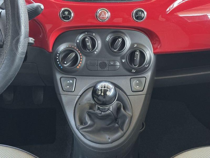 FIAT 500 1.2 Lounge 69cv NEOPATENTATI 160.000 km 2 Proprietari