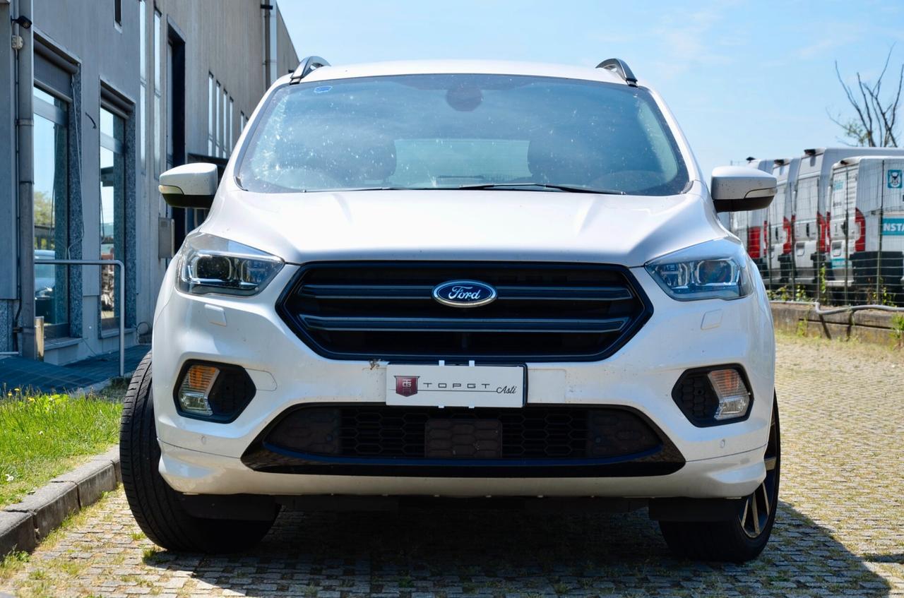 FORD KUGA 2.0 TDCI ST-LINE 150cv, PREZZO REALE, SERVICE FORD, UFF ITALIANA, EURO 6C, HI-FI SONY, APPLE ANDROID, RETROCAMERA, PERMUTE