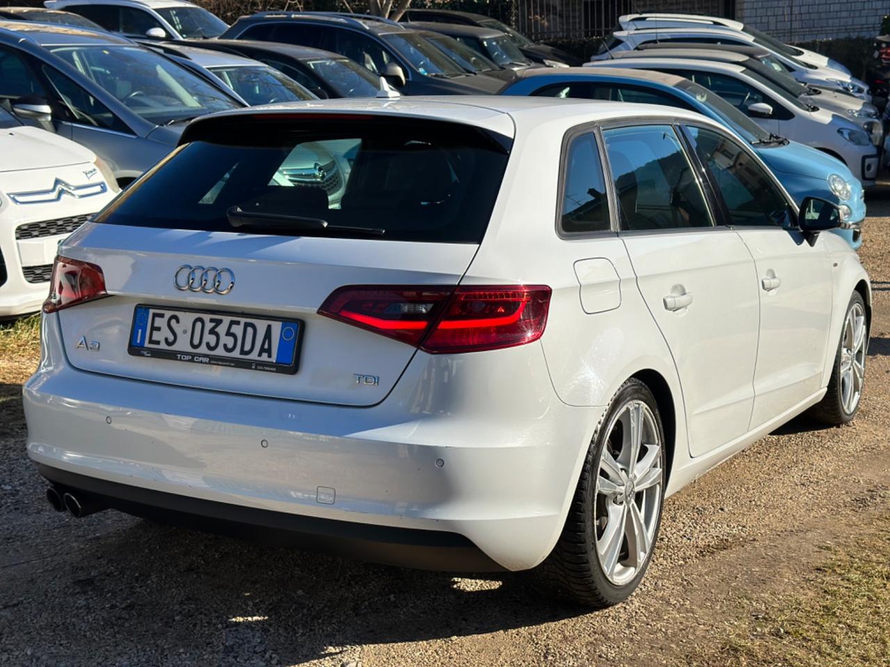 Audi A3 2.0 TDI SLINE INT EXT 2XX KMCERT GARANZ UNICOPR