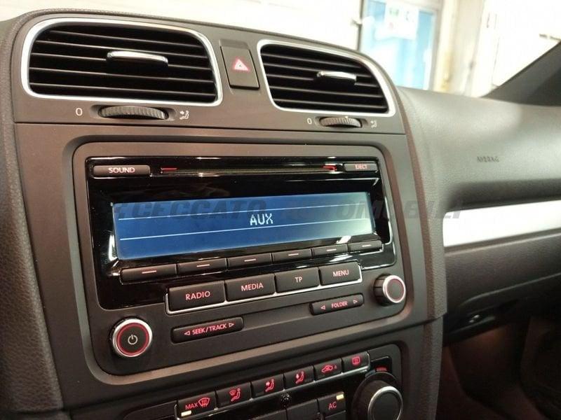 Volkswagen Golf VI Cabrio 1.6 tdi 105cv