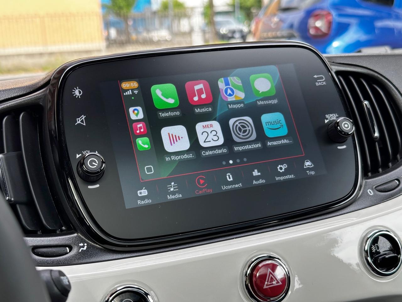 Fiat 500 Hybrid Clima Auto Tetto Pano PREZZO REALE!