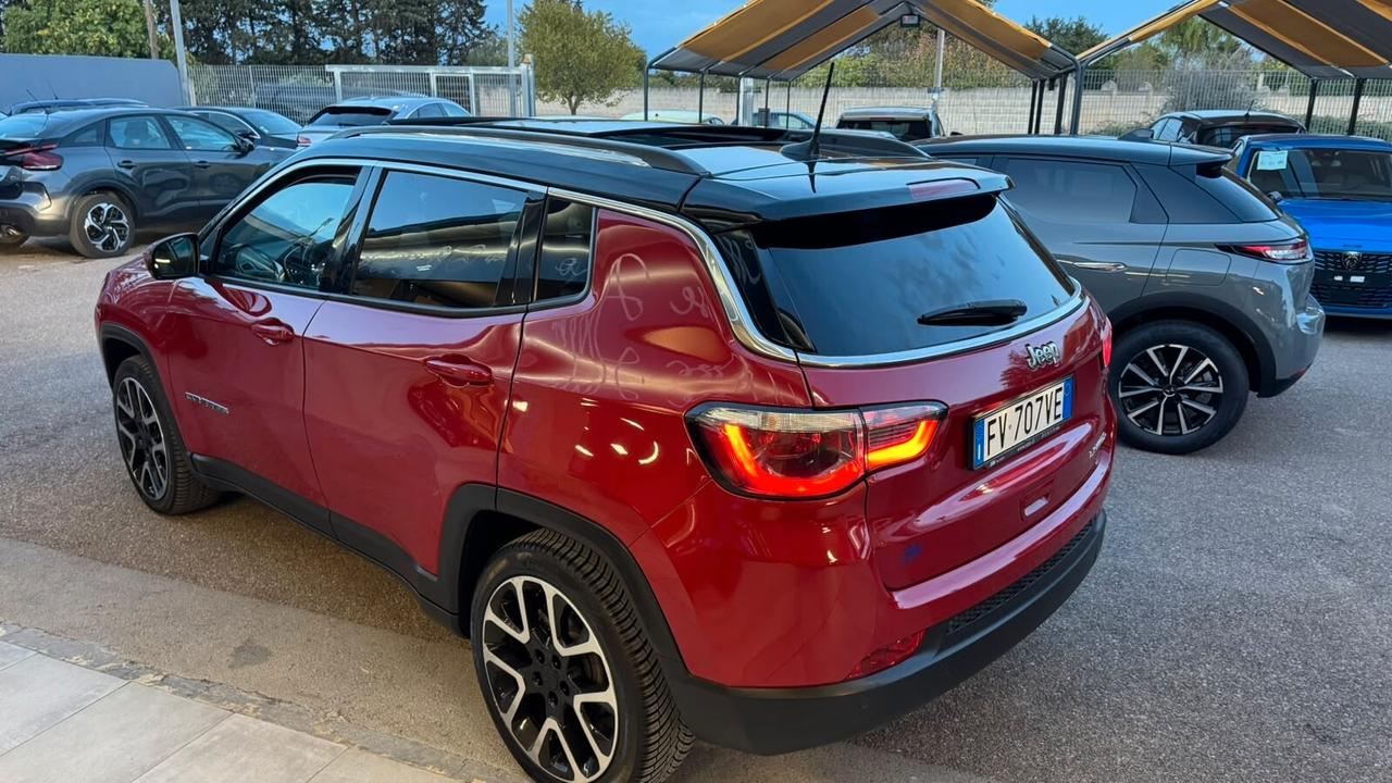 Jeep Compass 1.6 MTJ Red Pearl Tetto Pelle