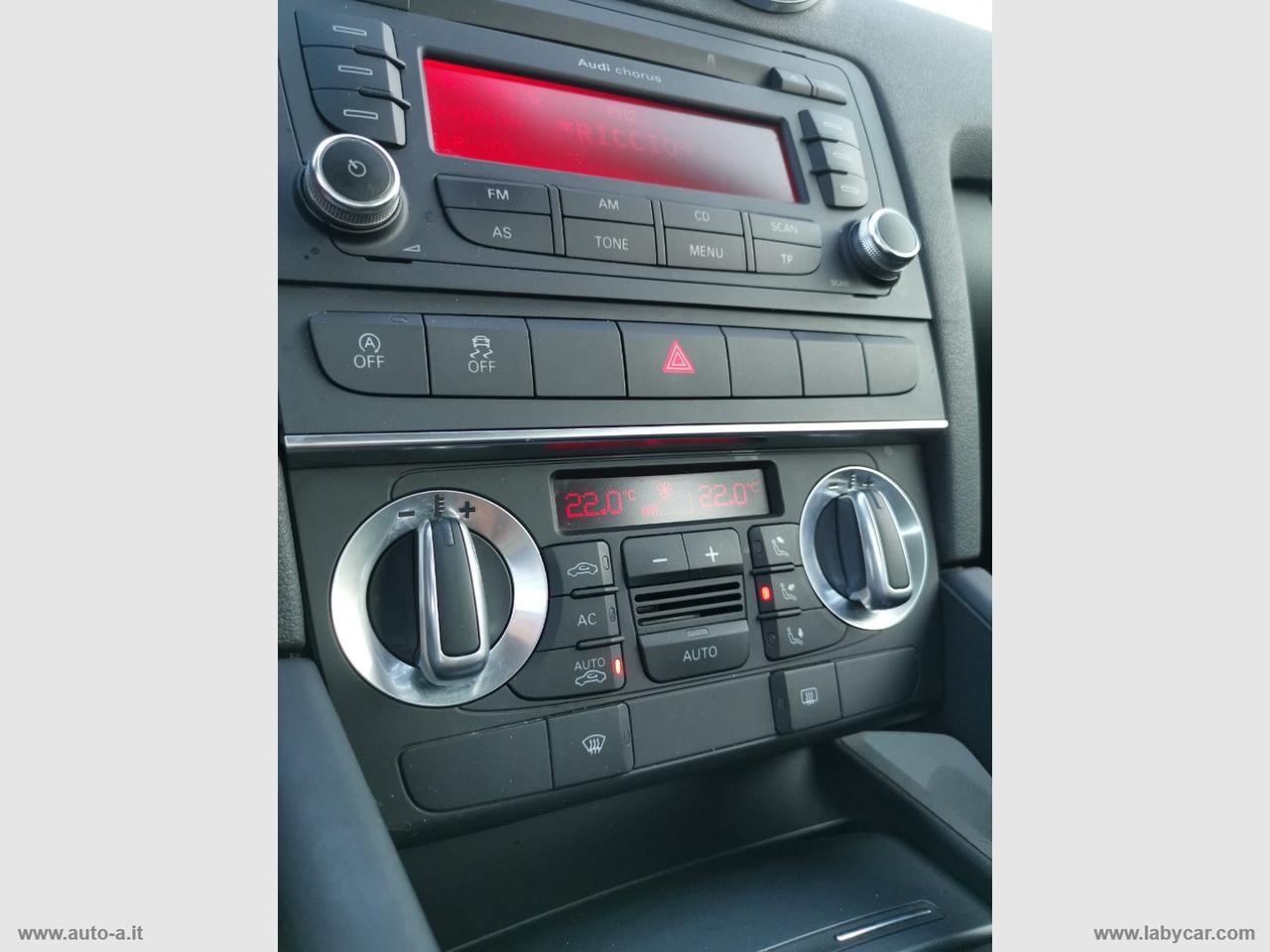 AUDI A3 SPB 1.6 TDI 105 CV CR Ambition