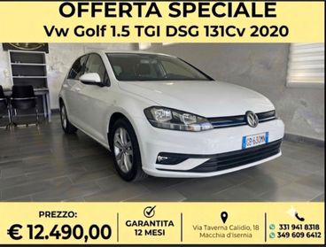 Volkswagen Golf 1.5 TGI DSG 5p. Executive BlueMotion Technology