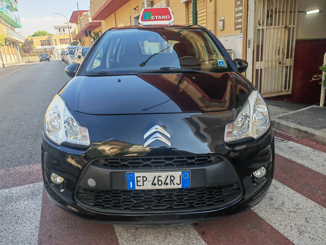 CITROEN C3 1.4 BENZINA METANO CV73 KW54 EXCLUSIVE