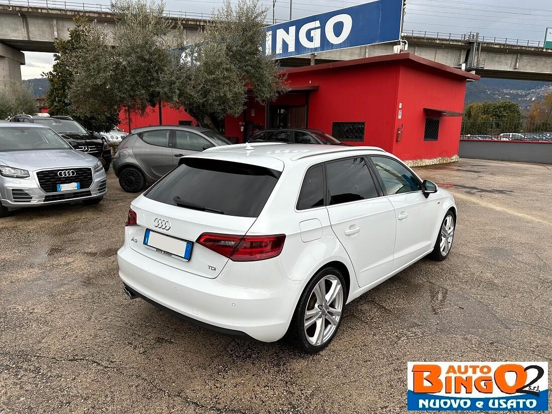 Audi A3 SPB 2.0 TDI 150 CV clean diesel S-LINE