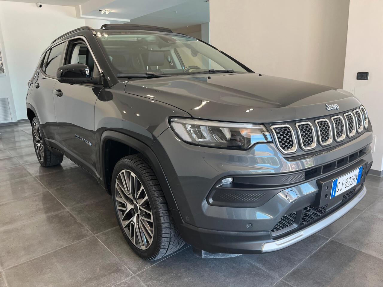 Jeep Compass 1.3 Turbo T4 190 CV PHEV AT6 4xe Limited TETTO APRIBILE CERCHI 19