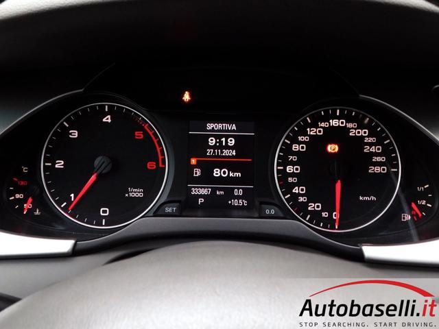 AUDI A4 AVANT 2.0TDI 143 CV AUTOMATICA MULTITRONIC