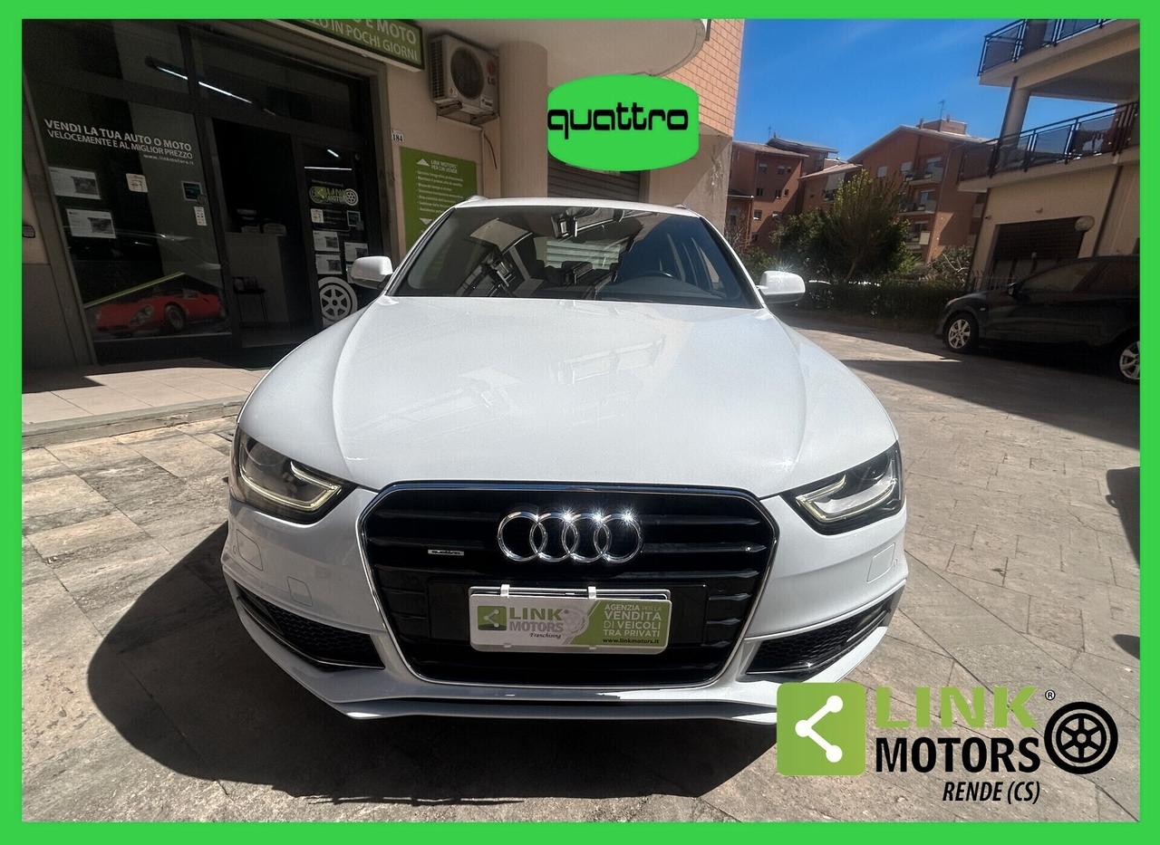 Audi A4 Avant 2.0 TDI 190 CV quattro S tronic S-line 07/2015