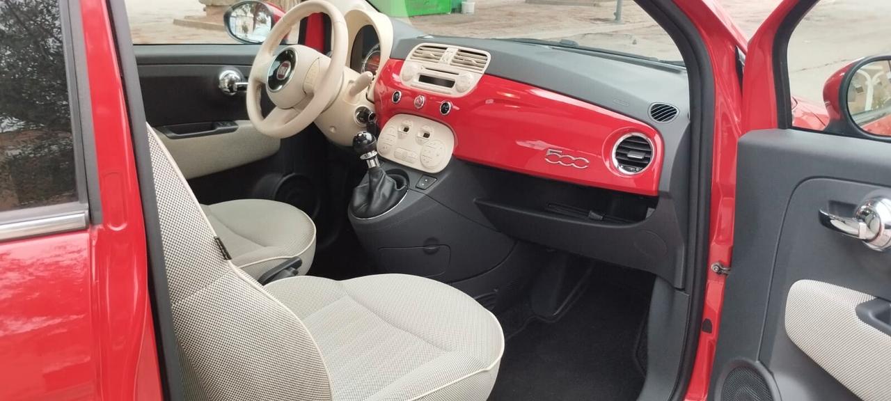 Fiat 500 1.2 12/11 Rosso pastello