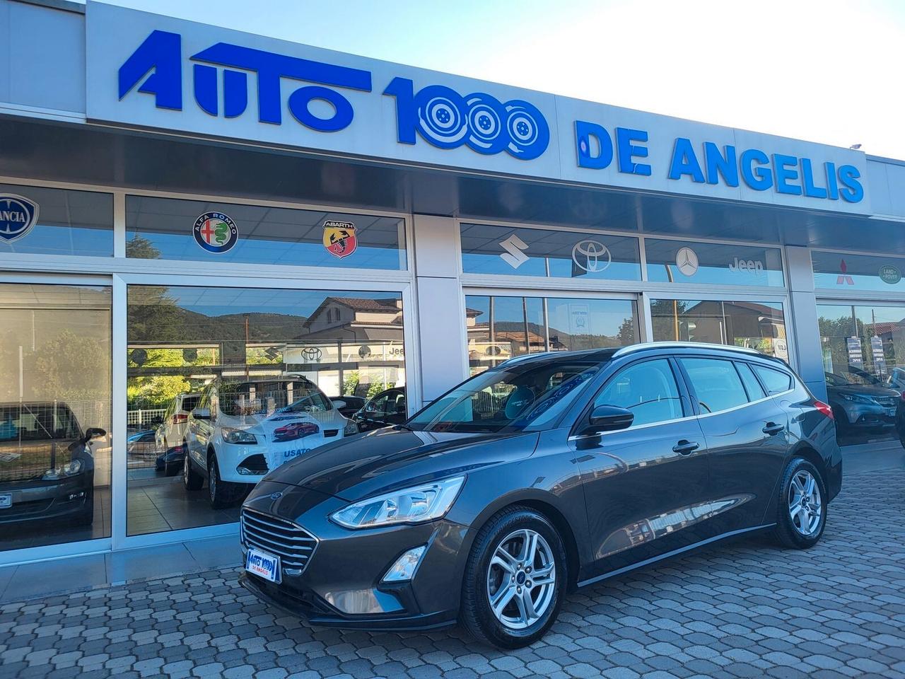 Ford Focus SW 1.5 Ecoblue 120cv FRENATA ASSISTITA/ RADAR/NAVI