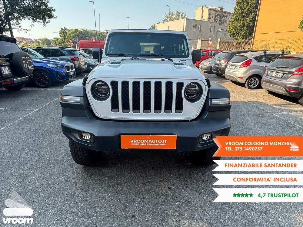 JEEP Wrangler 4ª serie Wrangler 2.2 Mjt II Rub...