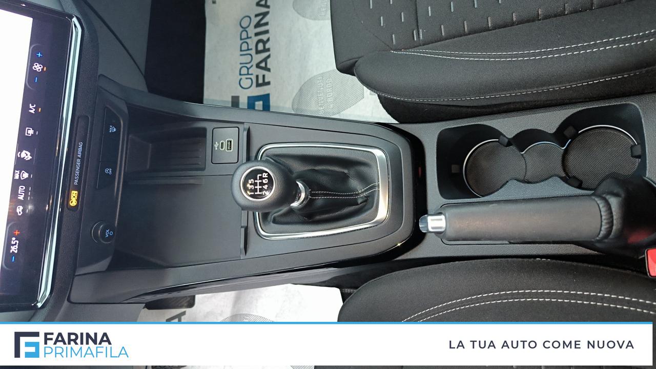 FORD Puma Titanium 1.0 EcoBoost Hybrid 125CVTrasmissione manuale a 6 rapporti Trazione anteriore