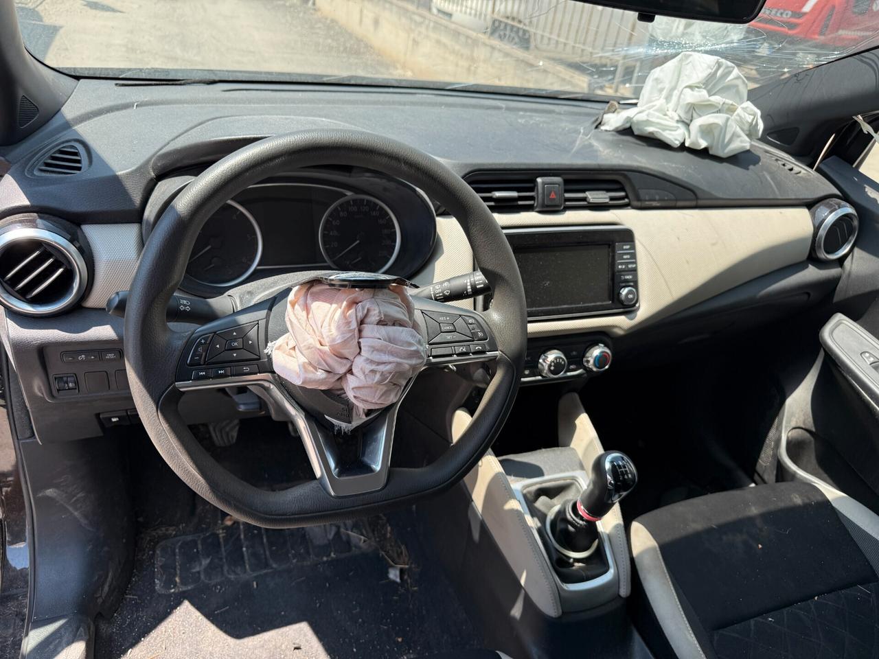 NISSAN MICRA 2018 1.5 DIESEL 90CV *SINISTRATA