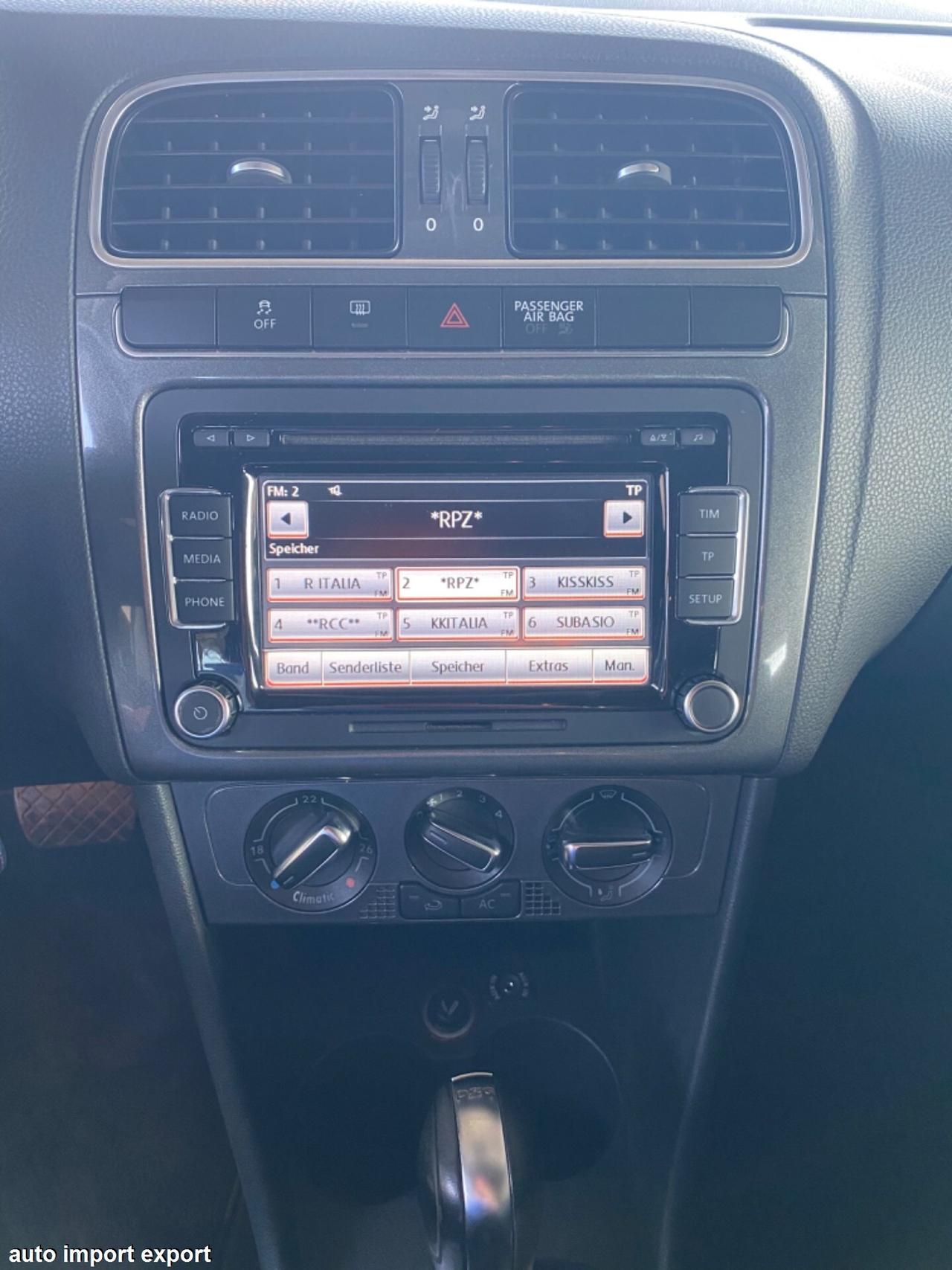 Volkswagen Polo 1.2 DSG Fine 2010 Full Tetto Navi