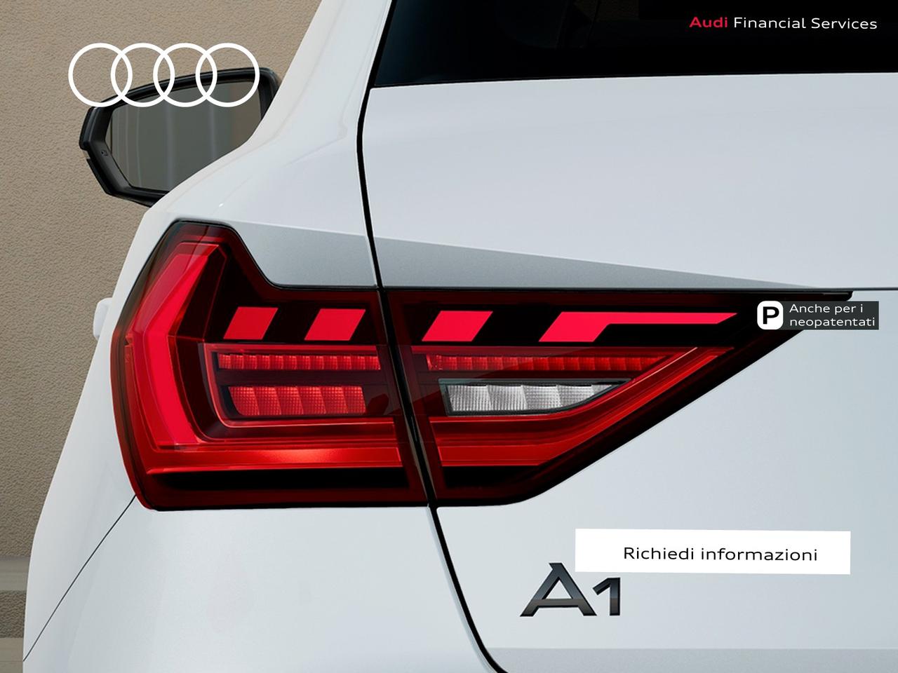 Audi A1 sportback 35 1.5 tfsi identity black s-tronic