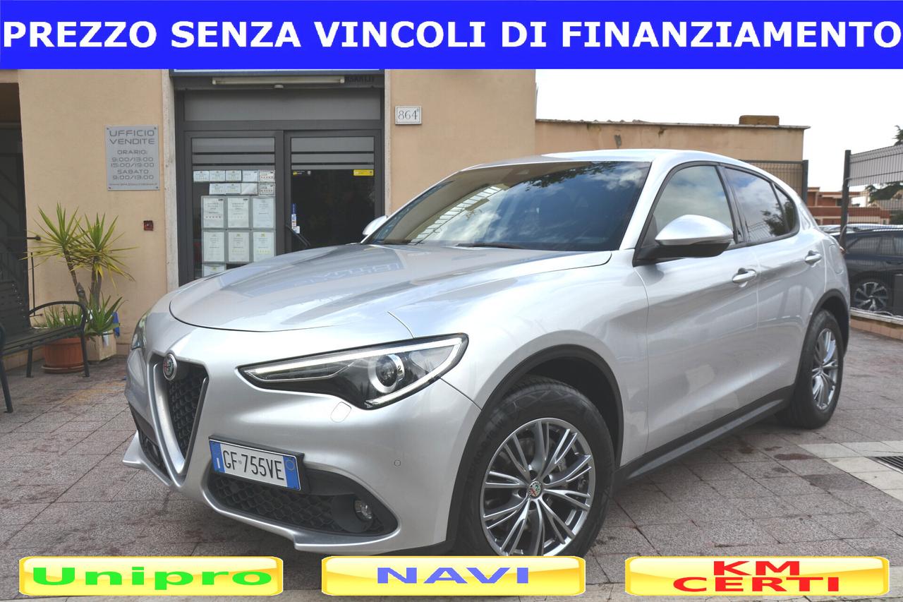 Alfa Romeo Stelvio 2.2 160CV AT8 *FULL LED+NAVI+PDC+RCAM+F1+PRIVACY*