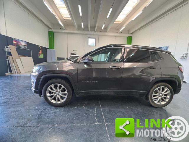 JEEP Compass 1.6 Multijet II 2WD KM CERT, PELLE, NAV,FULL-LED.