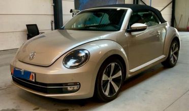 Volkswagen Maggiolino 1.4 tsi DSG cabrio 160cv fullled navy pelle traforata