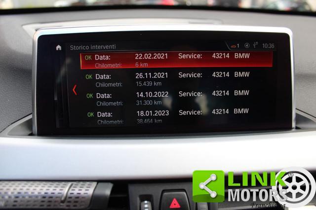 BMW X1 sDrive16d Unico Proprietario per Neopatentati