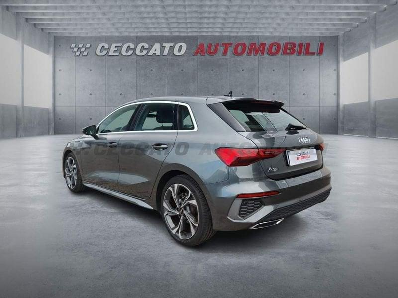Audi A3 A3 Sportback 30 2.0 tdi S line edition s-tronic