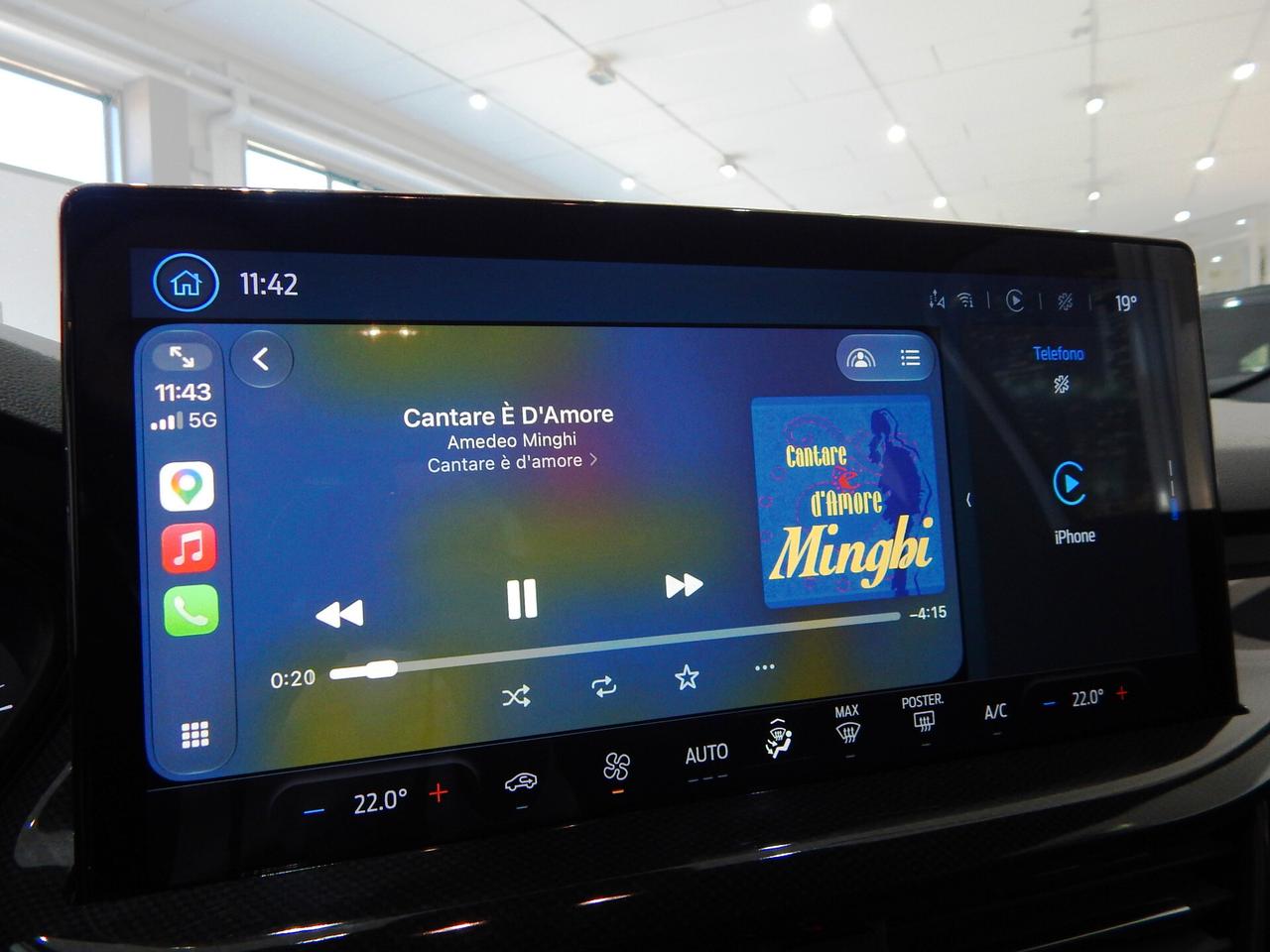 Ford Focus SW 1.5 ecoblue ST-Line 120cv Aut. NAVI-CARPLAY-PARK-LED