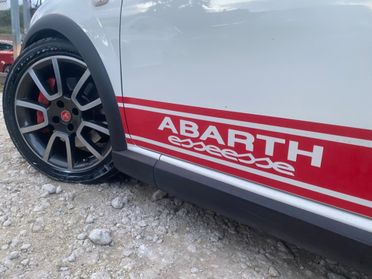 Punto Competizione Bianco Rosso Stickers - Abarth - Sticker